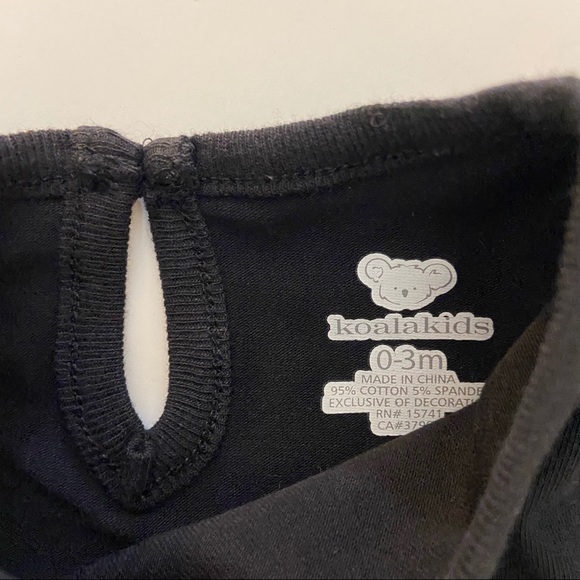 Koala Kids Graphic Onesie you had me at glitter 0-3 mo - Picture 4 of 6